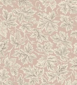 Vine Leaf Wallpaper by Farrow & Ball Pink Vine Leaf Wallpaper by Farrow & Ball Pink