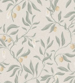 Vinnie Wallpaper by Sandberg Sage Green