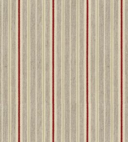 Vintage Stripe 4 Fabric by Ian Mankin Peony Vintage Stripe 4 Fabric by Ian Mankin Peony