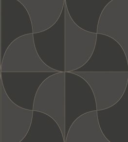 Virevolte Wallpaper by Casadeco Noir Reglisse Virevolte Wallpaper by Casadeco Noir Reglisse