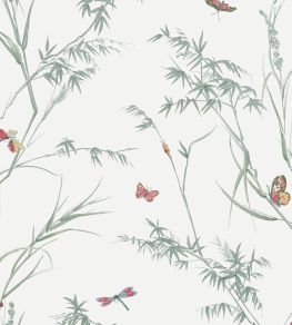 Virginia Wallpaper by Thibaut Soft Green Virginia Wallpaper by Thibaut Soft Green