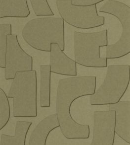 Volume Wallpaper by Caselio Vert Kaki Volume Wallpaper by Caselio Vert Kaki