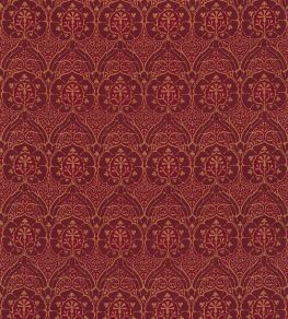 Voysey Fabric by Morris & Co Red Voysey Fabric by Morris & Co Red