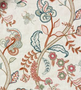 Vyne Fabric by Ian Sanderson Iberian Tile Vyne Fabric by Ian Sanderson Iberian Tile