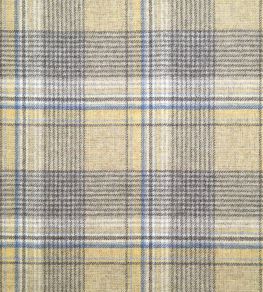 Wagtail Plaid Fabric by Ian Sanderson Sandstone