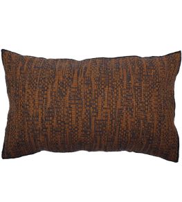 Waha Cushion 30 x 50cm by Maison Casamance Anthracite