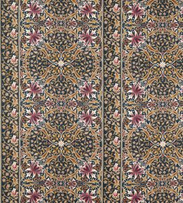 Walthamstow Fabric by Morris & Co Indigo/Gold