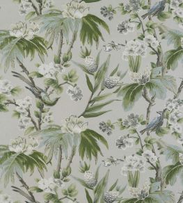 Sandringham Fabric by Warwick Eau Dnil Sandringham Fabric by Warwick Eau Dnil