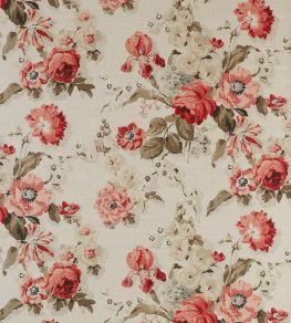 Wolseley Fabric by Warwick Red Wolseley Fabric by Warwick Red