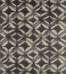 Water Blocks Fabric by Thibaut Black Water Blocks Fabric by Thibaut Black