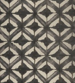 Water Blocks Wallpaper by Thibaut Black
