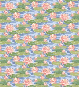 Waterlily Wallpaper by Ohpopsi Cornflower Waterlily Wallpaper by Ohpopsi Cornflower