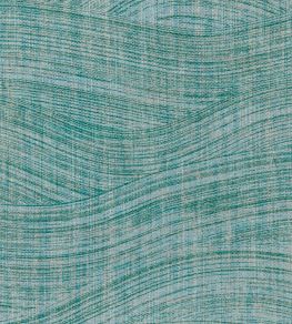 Wave Wallpaper by Fermoie Teal Wave Wallpaper by Fermoie Teal