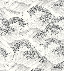 Waves Wallpaper by Caselio Blanc Noir Waves Wallpaper by Caselio Blanc Noir