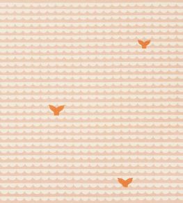 We Sailed Away Fabric by Christopher Farr Cloth Peach We Sailed Away Fabric by Christopher Farr Cloth Peach