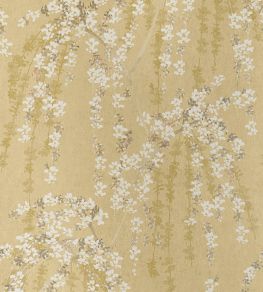 Weeping Blossom Wallpaper by Thibaut Gold Weeping Blossom Wallpaper by Thibaut Gold