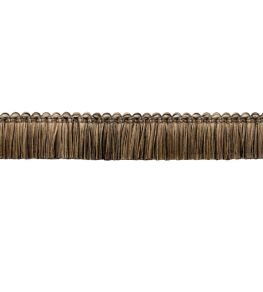 Westport Brush Fringe Trimming by Samuel & Sons Flint Westport Brush Fringe Trimming by Samuel & Sons Flint