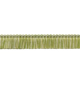 Westport Brush Fringe Trimming by Samuel & Sons Spring Green Westport Brush Fringe Trimming by Samuel & Sons Spring Green