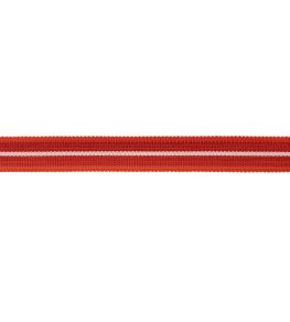 Westport Striped Border Trimming by Samuel & Sons Red Coral Westport Striped Border Trimming by Samuel & Sons Red Coral