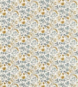 Whinfell Fabric by Studio G Saffron/Mineral Whinfell Fabric by Studio G Saffron/Mineral