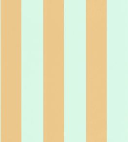 Wide Lines Wallpaper by Caselio Vert d'eau Jaune Wide Lines Wallpaper by Caselio Vert d'eau Jaune