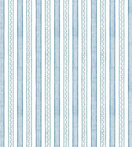 Wiggle Stripe Wallpaper by DADO 02 Blue Wiggle Stripe Wallpaper by DADO 02 Blue