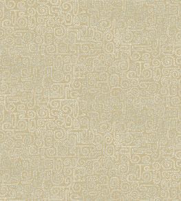 Wiggleton Wallpaper by Josephine Munsey Light Green and Blue