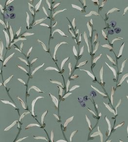 Wild Blackthorn Wallpaper by Coordonne Lagoon Wild Blackthorn Wallpaper by Coordonne Lagoon