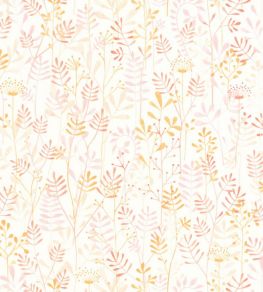 Wild Garden Wallpaper by Casadeco Rose Nude