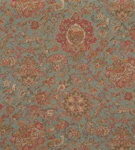 Wild Things Fabric by Mulberry Home Teal