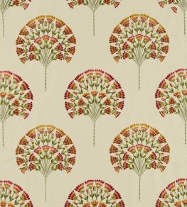 Wild Tulip Fabric by Sanderson Amber/Cream Wild Tulip Fabric by Sanderson Amber/Cream