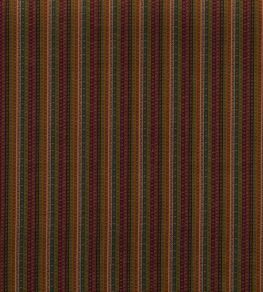 Wilde Stripe Fabric by Mulberry Home Plum Wilde Stripe Fabric by Mulberry Home Plum