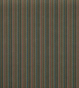 Wilde Stripe Fabric by Mulberry Home Teal Wilde Stripe Fabric by Mulberry Home Teal