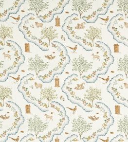 Wildflower Meadow Fabric by Sanderson Going Green Wildflower Meadow Fabric by Sanderson Going Green