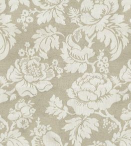 Wildflower Union Fabric by Ian Mankin Flax