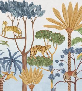 Wild Wood Mural by Coordonne Indigo