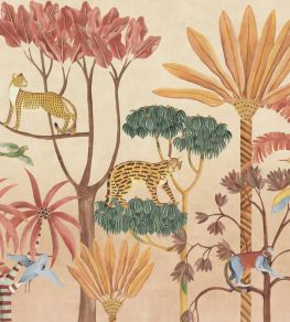 Wild Wood Mural by Coordonne Peach Wild Wood Mural by Coordonne Peach
