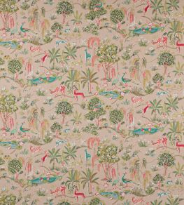 Wildwood Fabric by Jane Churchill Pink