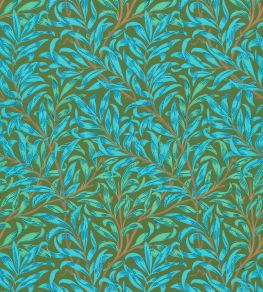 Willow Bough Wallpaper by Morris & Co Olive/Turquoise Willow Bough Wallpaper by Morris & Co Olive/Turquoise
