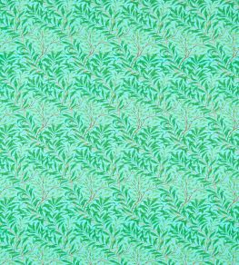 Willow Bough Fabric by Morris & Co Sky/Leaf Green Willow Bough Fabric by Morris & Co Sky/Leaf Green
