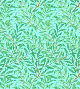 Willow Bough Wallpaper by Morris & Co Sky/Leaf Green Willow Bough Wallpaper by Morris & Co Sky/Leaf Green