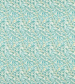 Willow Boughs Fabric by Clarke & Clarke Teal Willow Boughs Fabric by Clarke & Clarke Teal