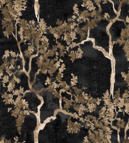 Willow Poem Wallpaper by Coordonne Onyx Willow Poem Wallpaper by Coordonne Onyx