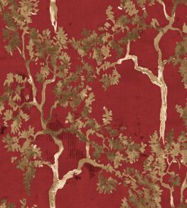 Willow Poem Wallpaper by Coordonne Ruby Willow Poem Wallpaper by Coordonne Ruby