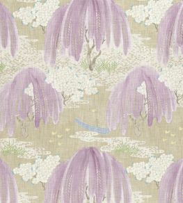 Willow Tree Fabric by Anna French Lavender Willow Tree Fabric by Anna French Lavender