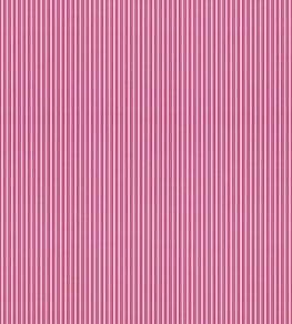 Wilson Stripe Wallpaper by Scalamandre Raspberry