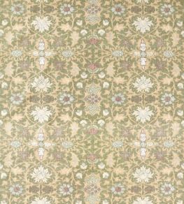 Wilton Warp Print Fabric by Morris & Co Forest