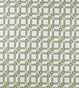 Wisley Weave Fabric by Morris & Co Indigo/Artichoke Wisley Weave Fabric by Morris & Co Indigo/Artichoke