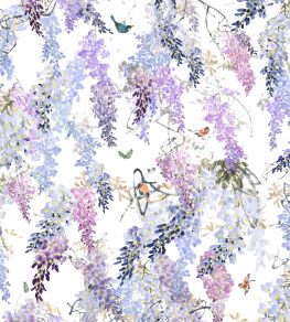 Wisteria Falls Wallpaper by Sanderson Lilac