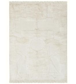 Wood Grain by Dharma Taylor Rug by CF Editions White Wood Grain by Dharma Taylor Rug by CF Editions White